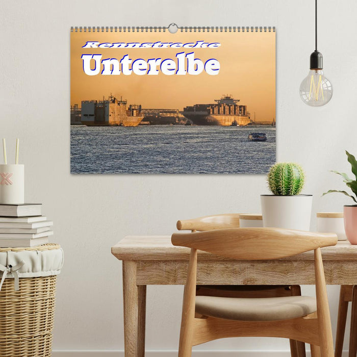Rennstrecke Unterelbe (CALVENDO Wandkalender 2027)