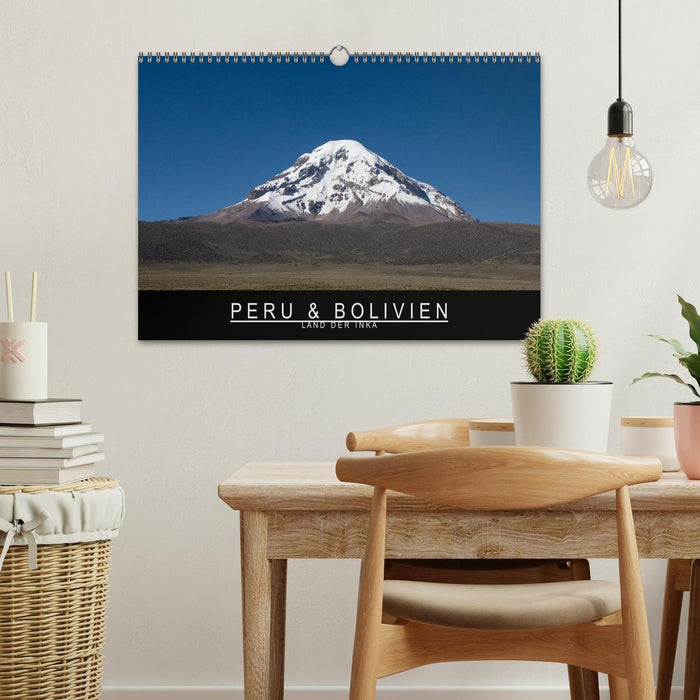 Peru & Bolivien - Land der Inka (CALVENDO Wandkalender 2027)