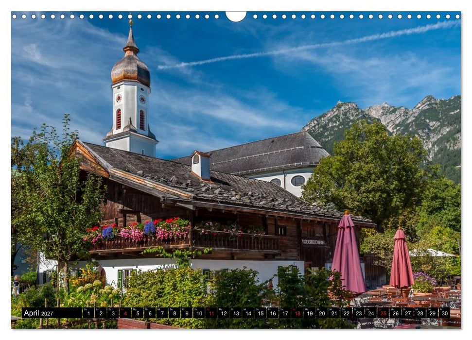 Traumlandschaft Werdenfelser Land - Teil I (CALVENDO Wandkalender 2027)
