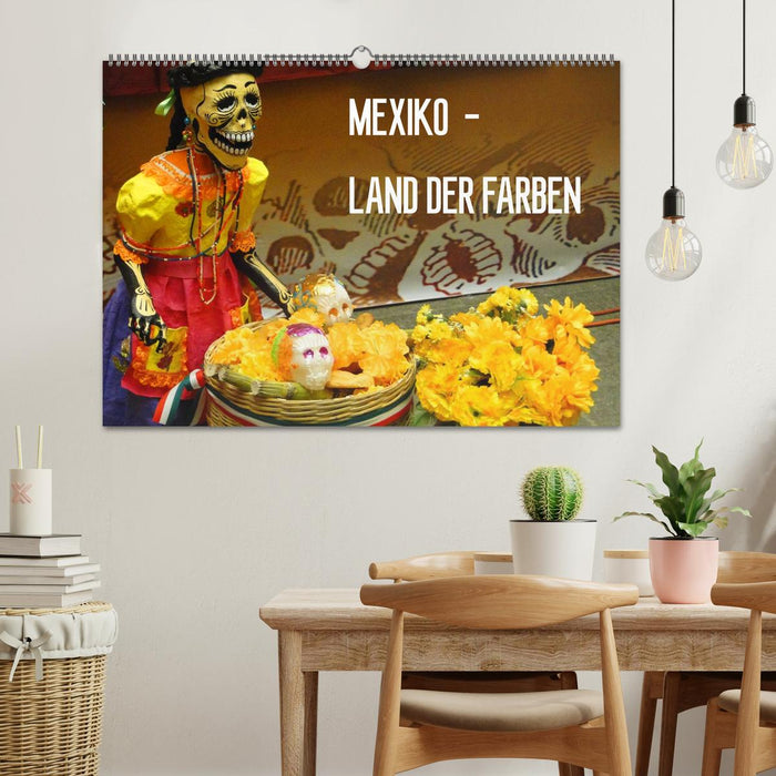 Mexiko - Land der Farben (CALVENDO Wandkalender 2027)