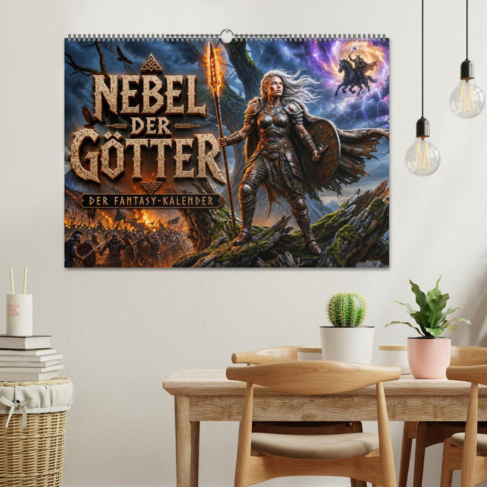 Nebel der Götter - Der Fantasy-Kalender (CALVENDO Wandkalender 2027)