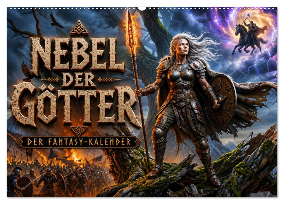 Nebel der Götter - Der Fantasy-Kalender (CALVENDO Wandkalender 2027)