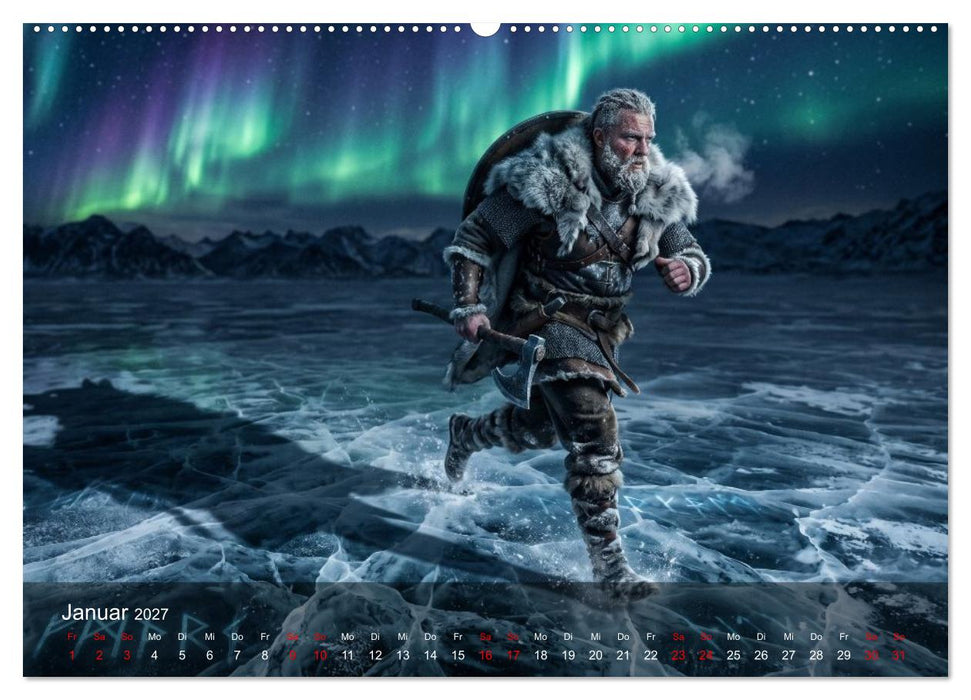 Nebel der Götter - Der Fantasy-Kalender (CALVENDO Wandkalender 2027)