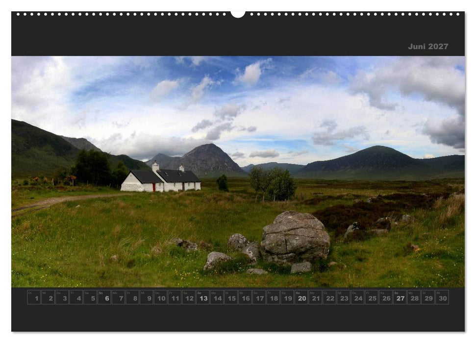 Schottische Panoramas (CALVENDO Premium Wandkalender 2027)