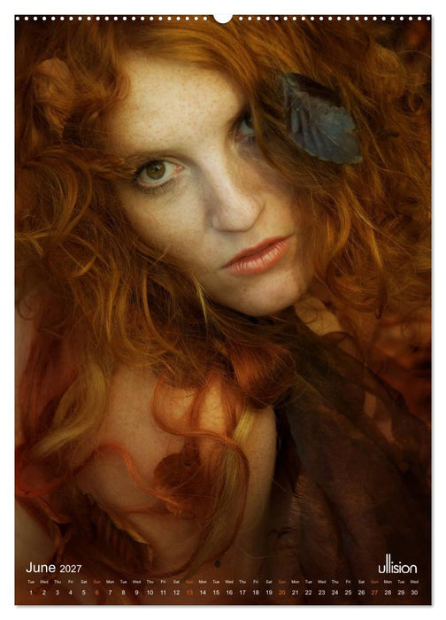 The stunning beauty of REDHEADS (CALVENDO Premium-Calendar 2027)