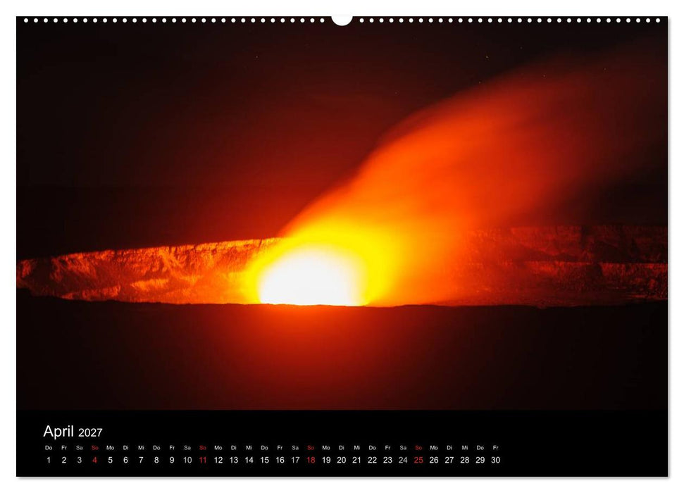 Hawaiianische Träume Big Island (CALVENDO Premium Wandkalender 2027)