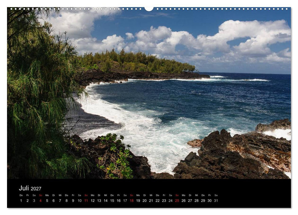 Hawaiianische Träume Big Island (CALVENDO Premium Wandkalender 2027)