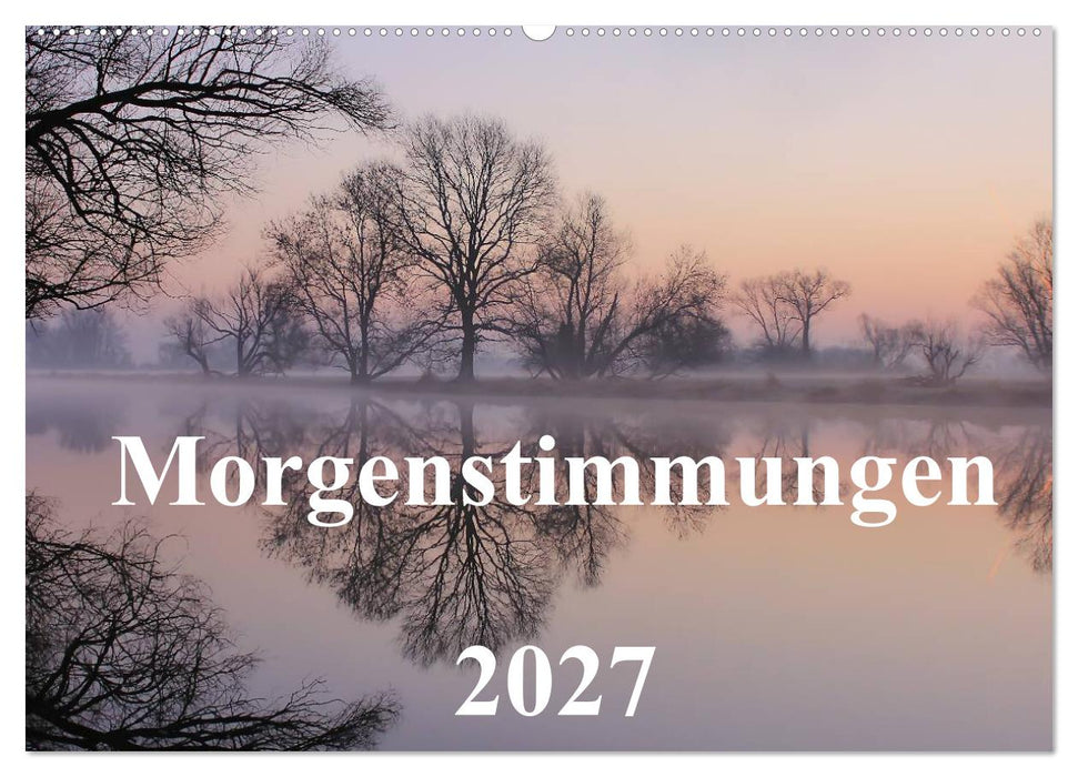 Morgenstimmungen 2027 (CALVENDO Wandkalender 2027)