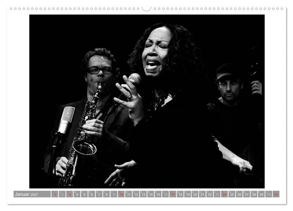 Jazz Ladies in der alten Schmiede (CALVENDO Wandkalender 2027)