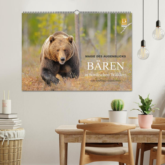 Magie des Augenblicks - Bären in nordischen Wäldern (CALVENDO Wandkalender 2027)