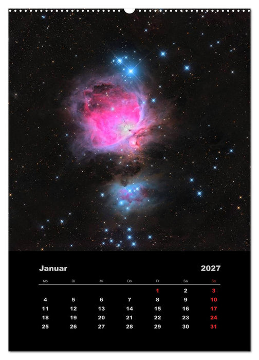 Astronomie 2027 (CALVENDO Wandkalender 2027)