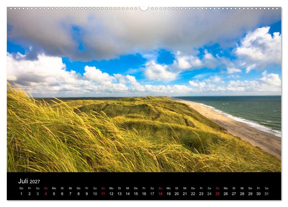 Dänemarks Nordseeküste (CALVENDO Premium Wandkalender 2027)