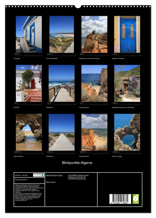 Blickpunkte Algarve (CALVENDO Premium Wandkalender 2027)