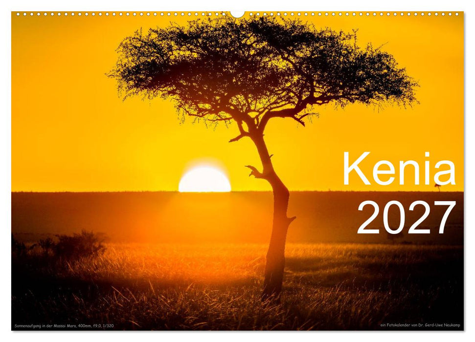 Kenia 2027 (CALVENDO Wandkalender 2027)