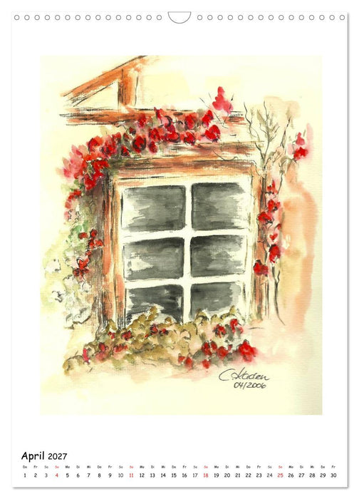 Der Aquarell-Kalender No.2 (CALVENDO Wandkalender 2027)