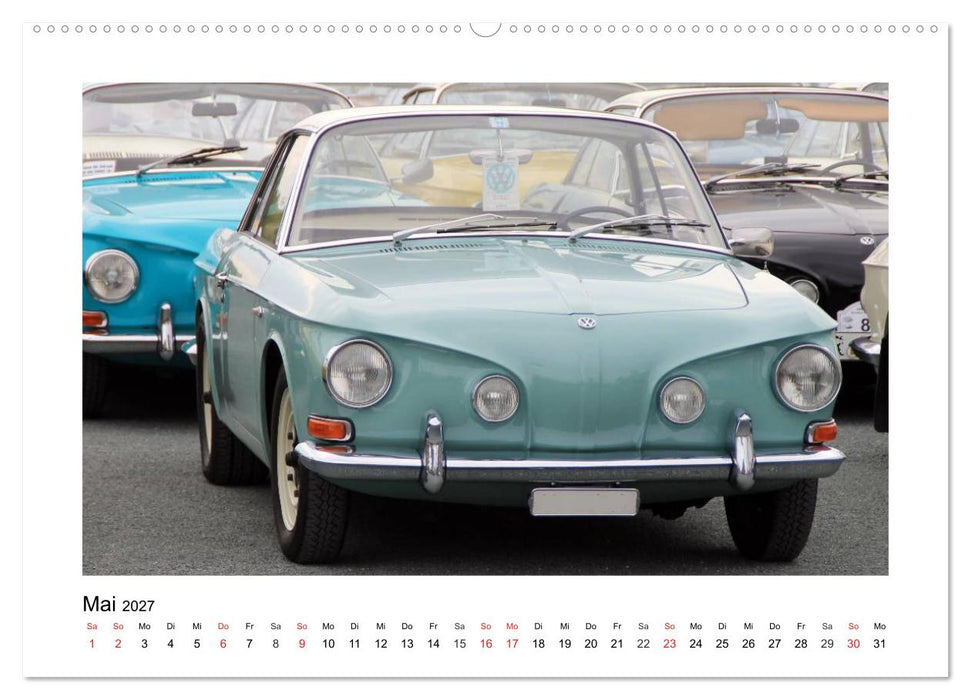 Eine Legende lebt, der Karmann-Ghia (CALVENDO Wandkalender 2027)