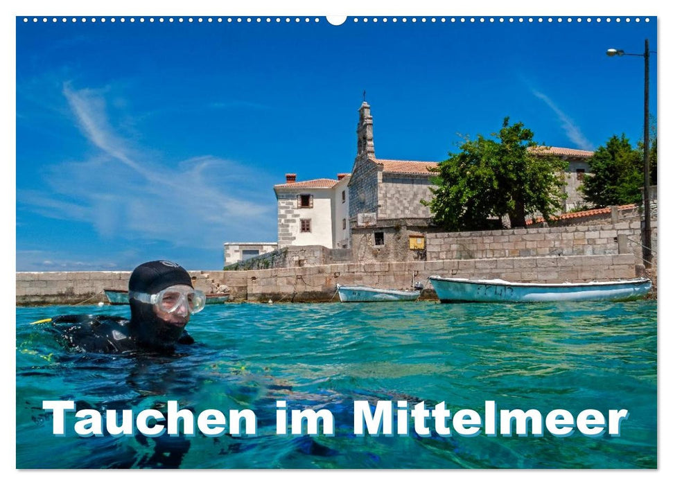 Tauchen im Mittelmeer (CALVENDO Wandkalender 2027)