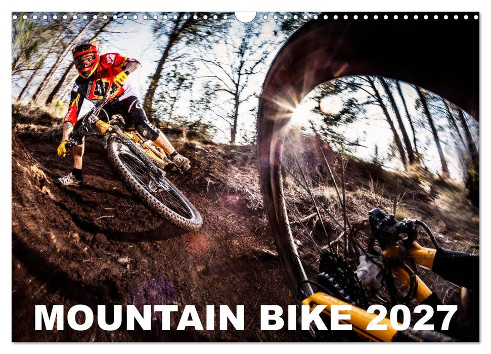 Mountain Bike 2027 by Stef. Candé / UK-Version (CALVENDO Monthly Calendar 2027)