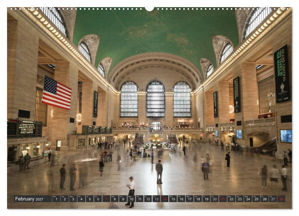 New York City favorites / UK-Version (CALVENDO Premium-Calendar 2027)