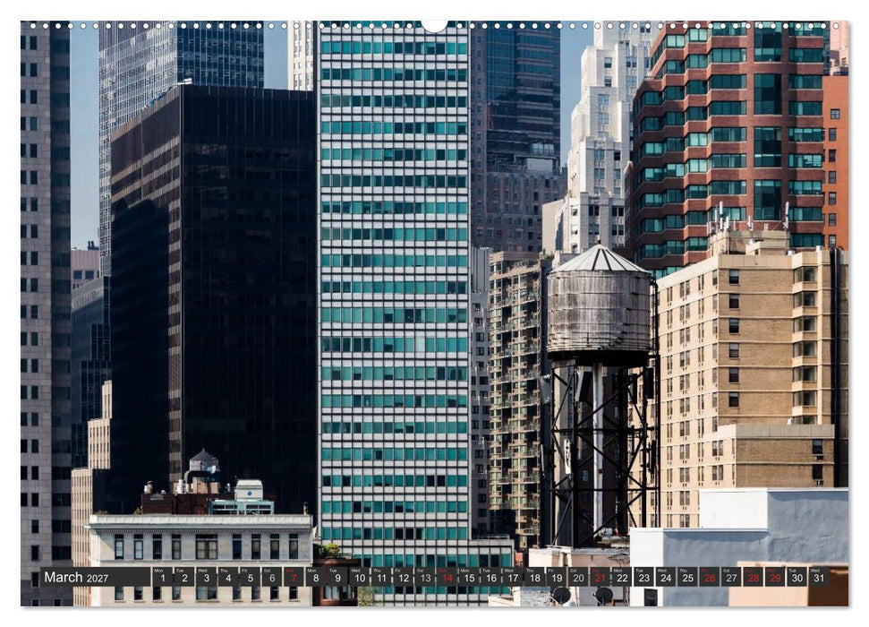 New York City favorites / UK-Version (CALVENDO Premium-Calendar 2027)