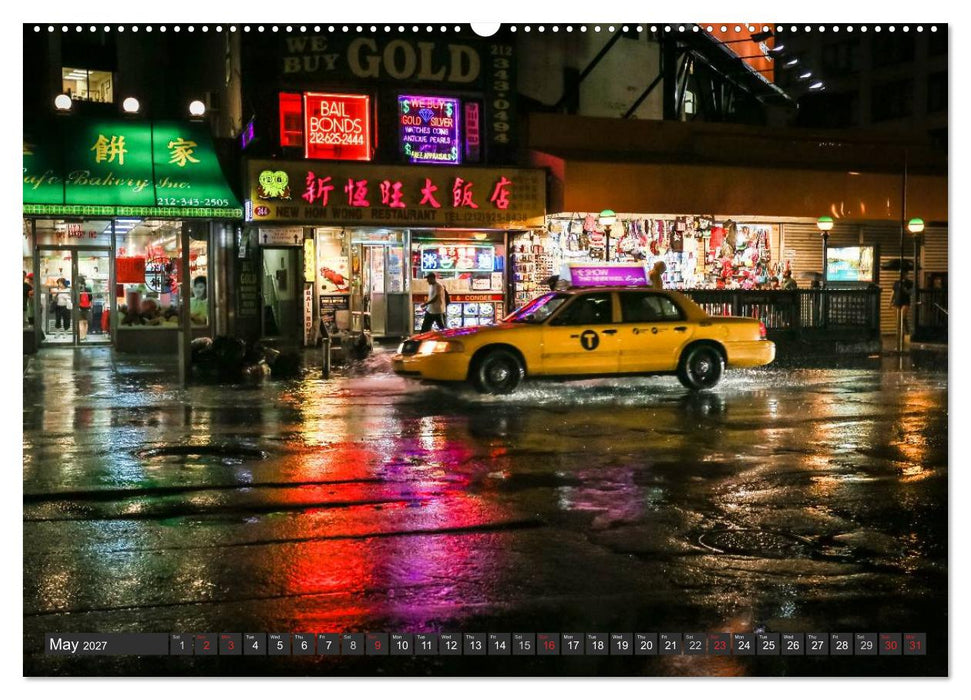 New York City favorites / UK-Version (CALVENDO Premium-Calendar 2027)