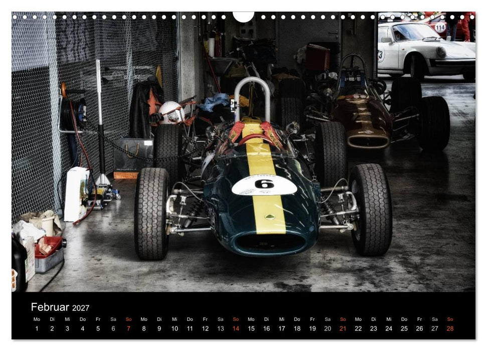 Raceday (CALVENDO Wandkalender 2027)