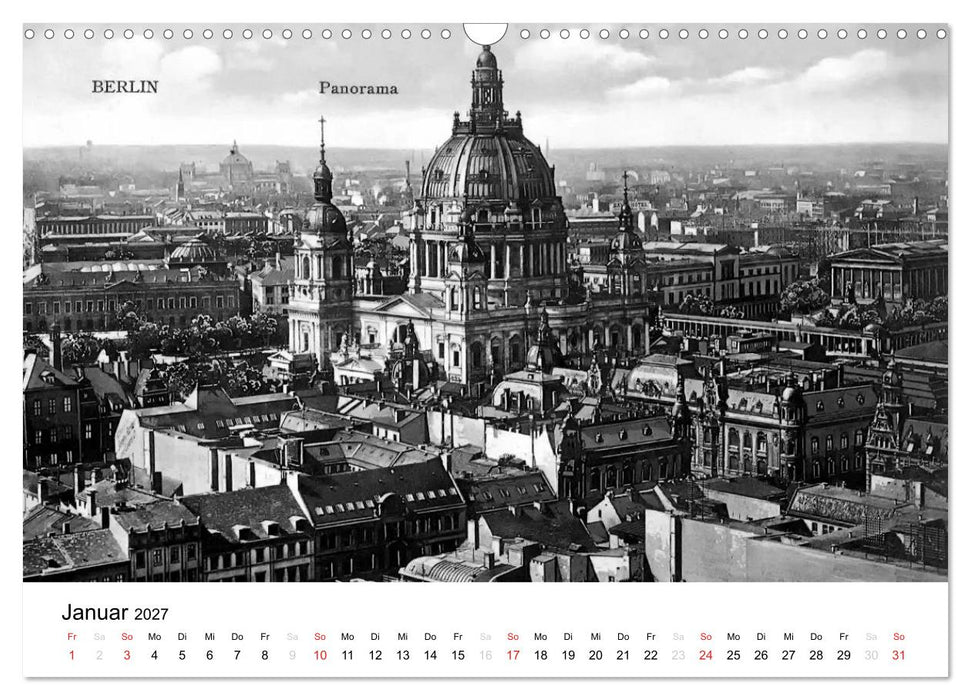 Grüße aus dem alten Berlin (CALVENDO Wandkalender 2027)