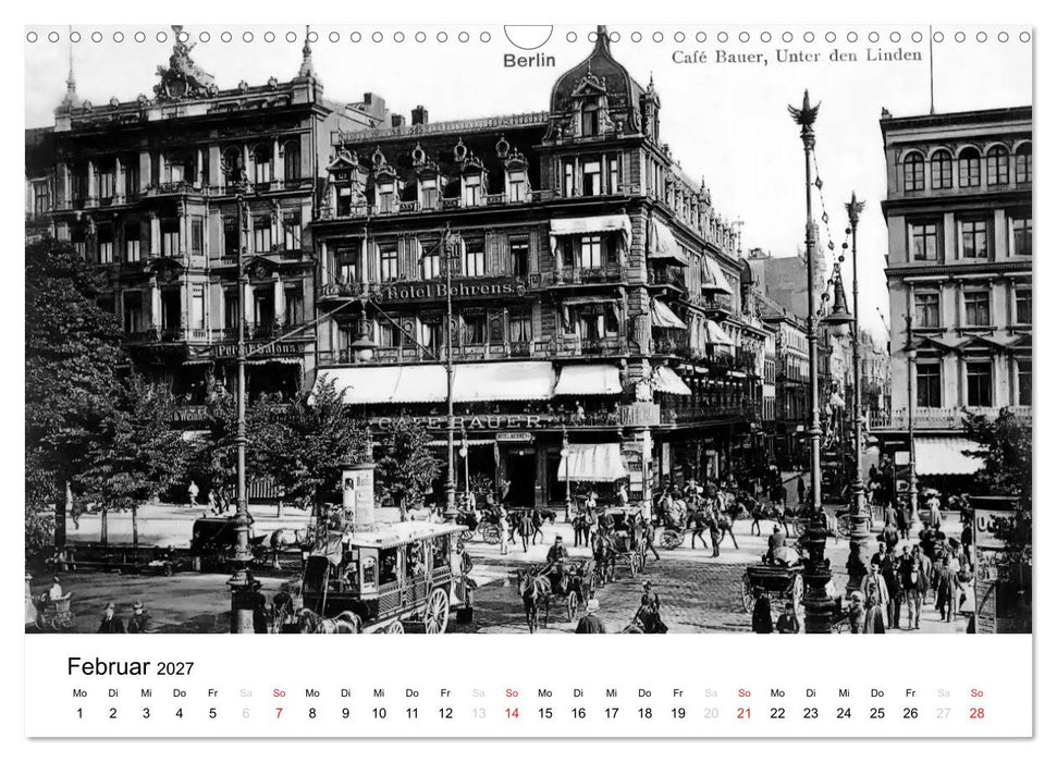 Grüße aus dem alten Berlin (CALVENDO Wandkalender 2027)