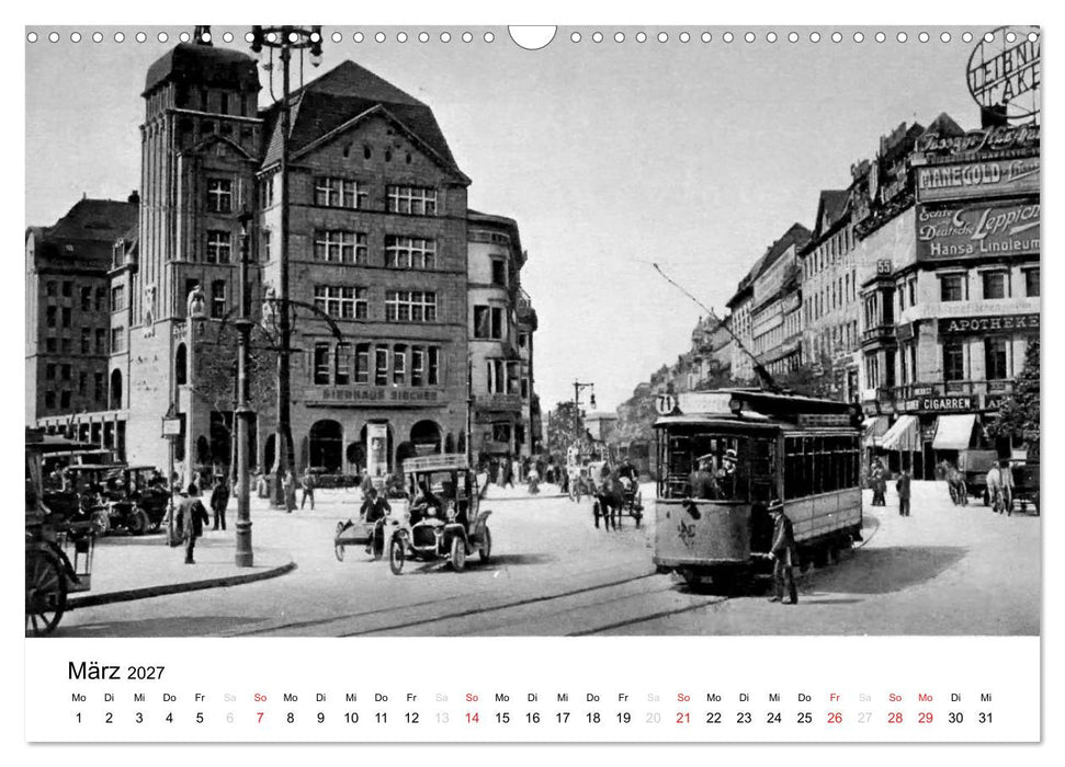 Grüße aus dem alten Berlin (CALVENDO Wandkalender 2027)