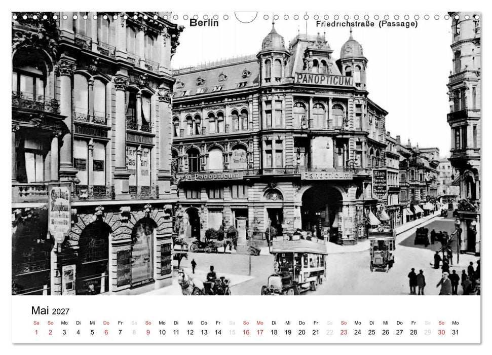 Grüße aus dem alten Berlin (CALVENDO Wandkalender 2027)