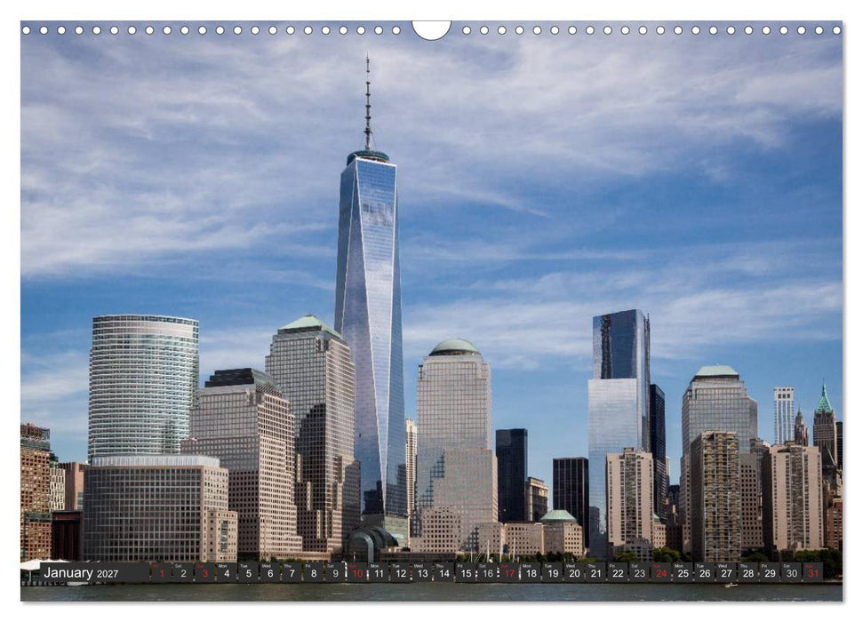 New York City favorites / UK-Version (CALVENDO Monthly Calendar 2027)
