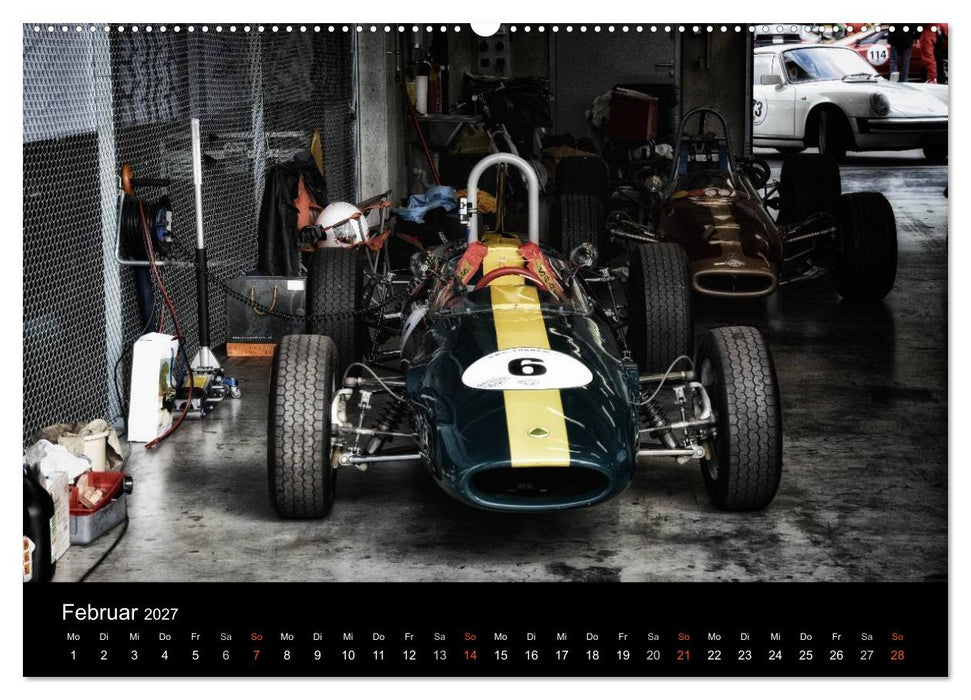 Raceday (CALVENDO Premium Wandkalender 2027)