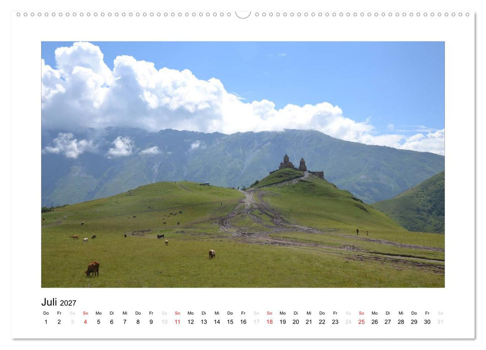 GEORGIEN 2027 (CALVENDO Premium Wandkalender 2027)