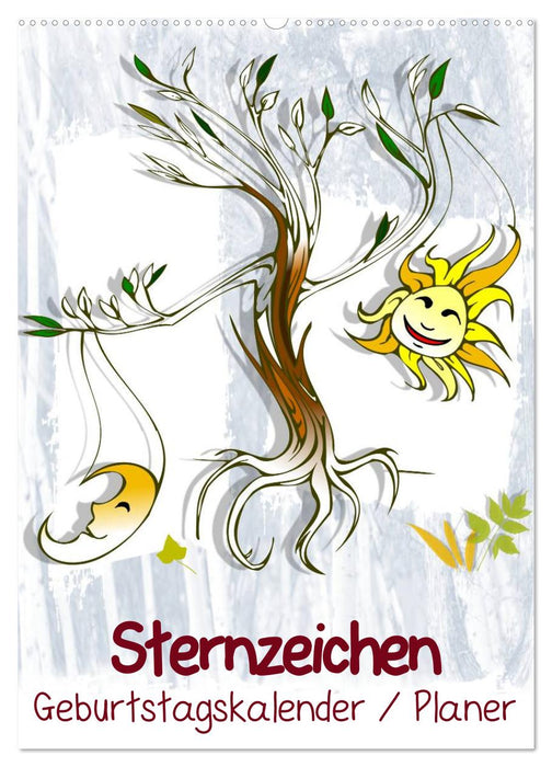 Sternzeichen • Geburtstagskalender / Planer (CALVENDO Wandkalender 2027)