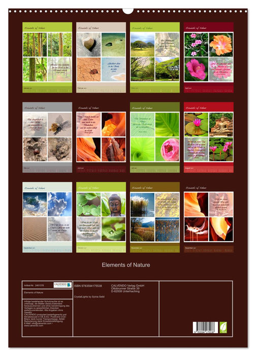 Elements of Nature (CALVENDO Wandkalender 2027)