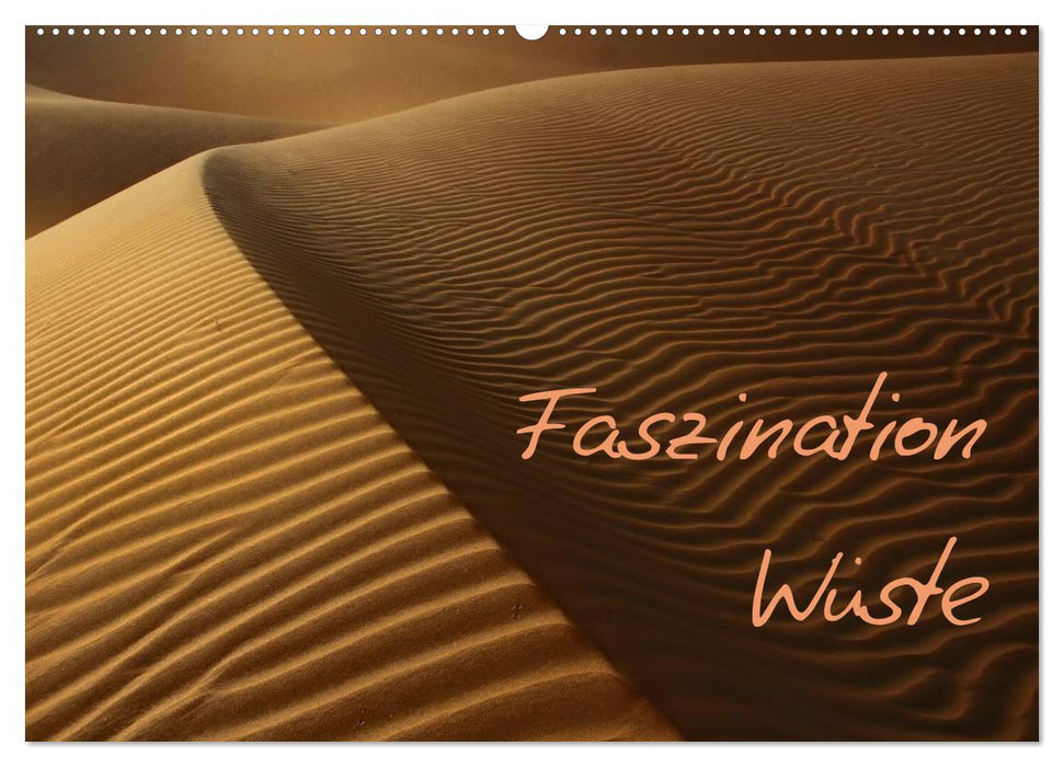 Faszination Wüste (CALVENDO Wandkalender 2027)