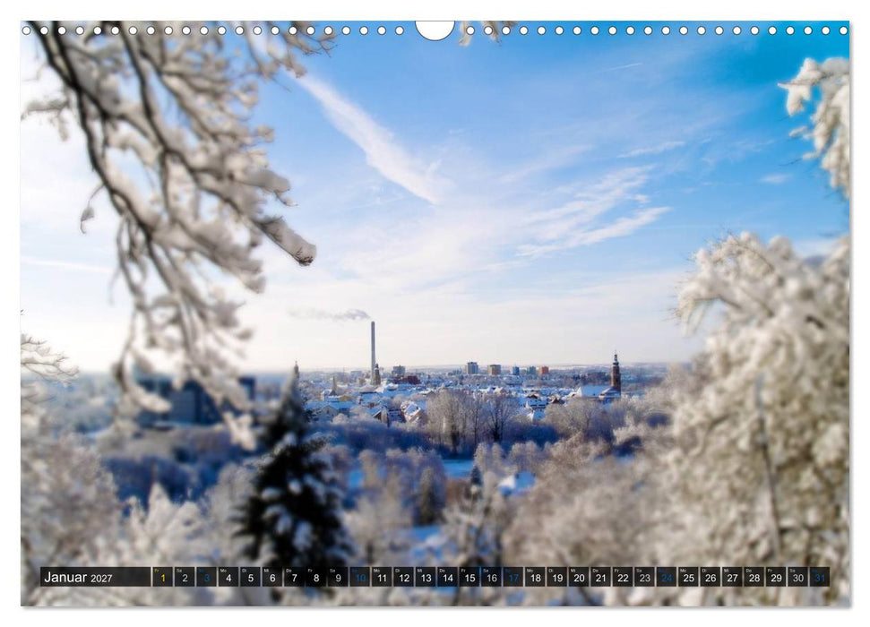 Erlangen von oben (CALVENDO Wandkalender 2027)