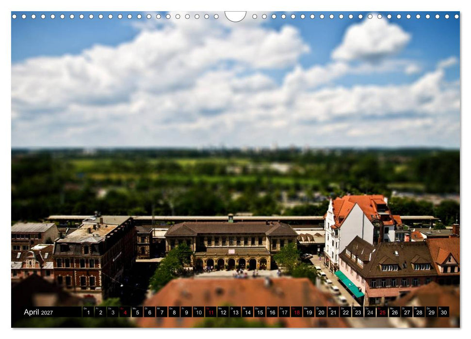 Erlangen von oben (CALVENDO Wandkalender 2027)