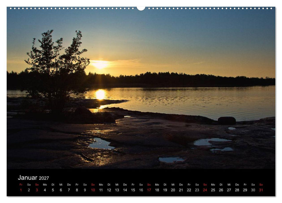 Lichter des Nordens (CALVENDO Premium Wandkalender 2027)