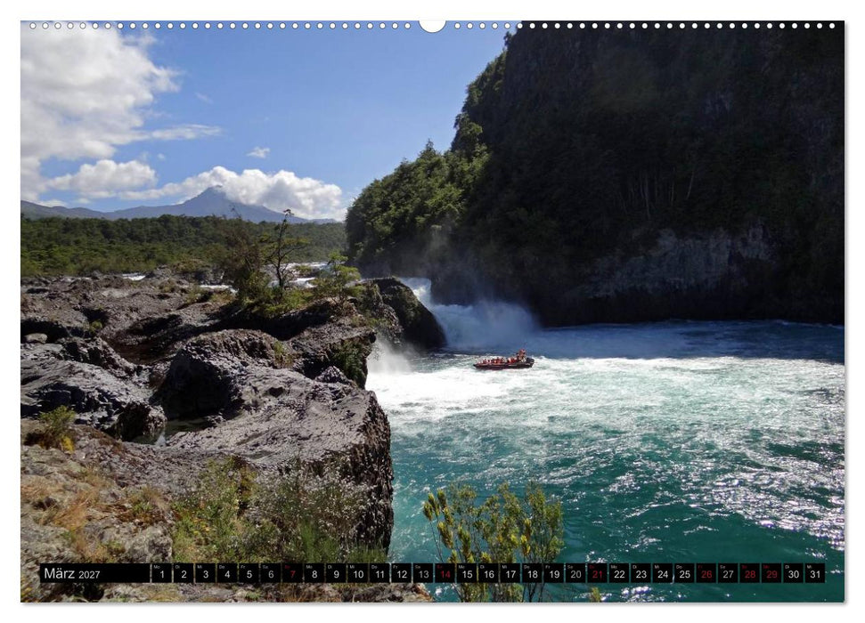 Tanz auf dem Vulkan - Osorno (Chile) (CALVENDO Premium Wandkalender 2027)
