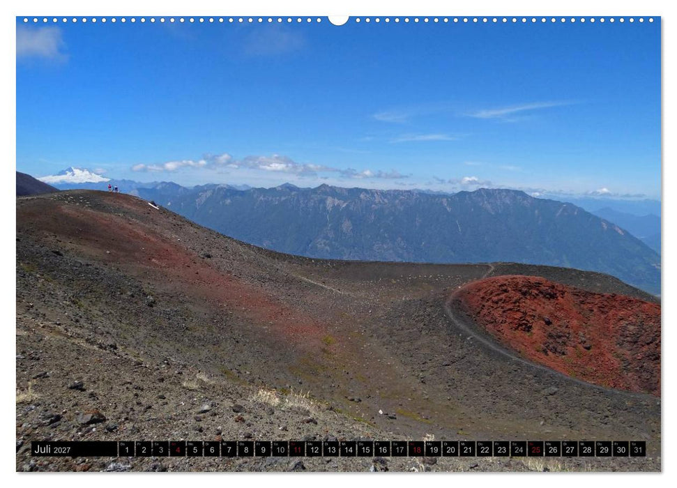 Tanz auf dem Vulkan - Osorno (Chile) (CALVENDO Premium Wandkalender 2027)