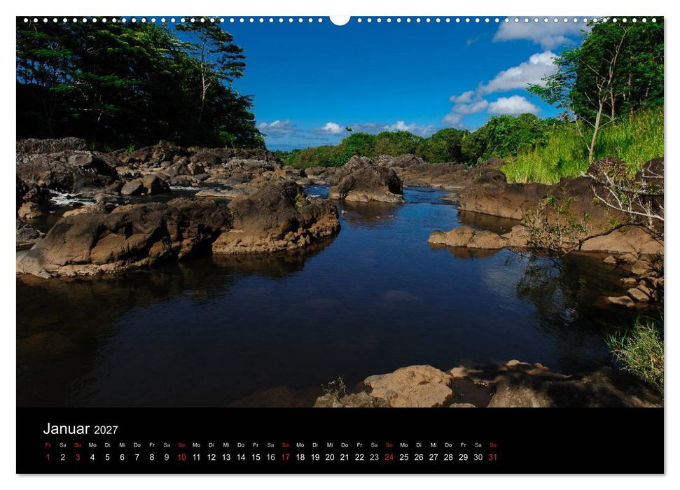 Hawaiianische Träume Big Island (CALVENDO Wandkalender 2027)