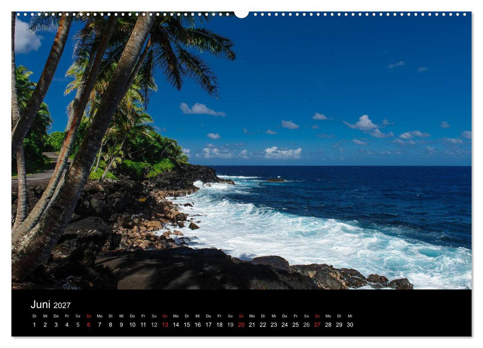 Hawaiianische Träume Big Island (CALVENDO Wandkalender 2027)