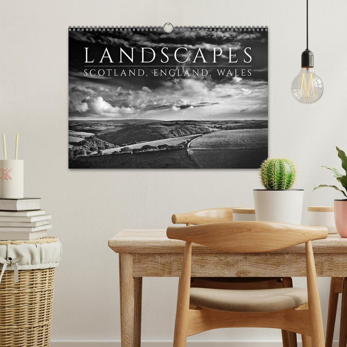 Landscapes - Scotland, England, Wales / UK-Version (CALVENDO Monthly Calendar 2027)