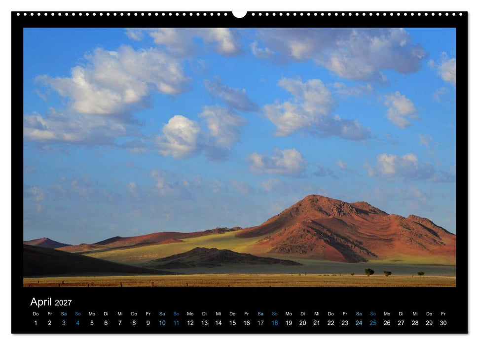 Namibia 2027 Farben der Wüste (CALVENDO Wandkalender 2027)