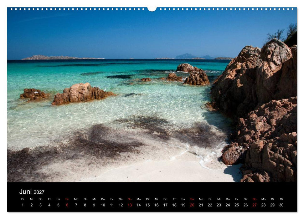 Sardinien Costa Smeralda und der Norden (CALVENDO Premium Wandkalender 2027)