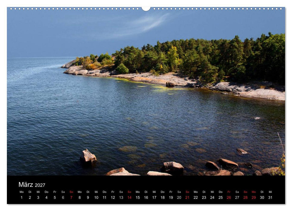 Südschwedens Schärenküste (CALVENDO Wandkalender 2027)