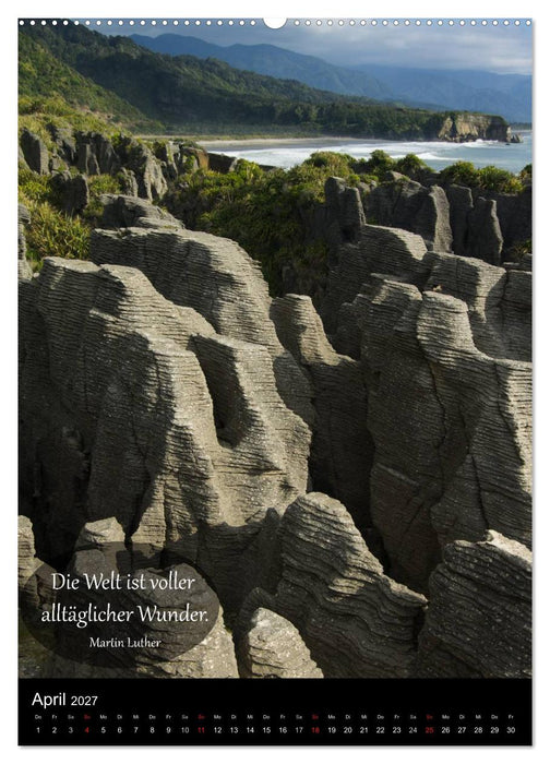 Neuseeland - Ein Land steht Kopf (CALVENDO Wandkalender 2027)