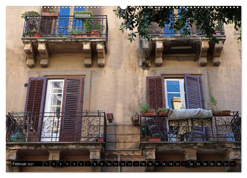 Palermo - Impressionen (CALVENDO Wandkalender 2027)