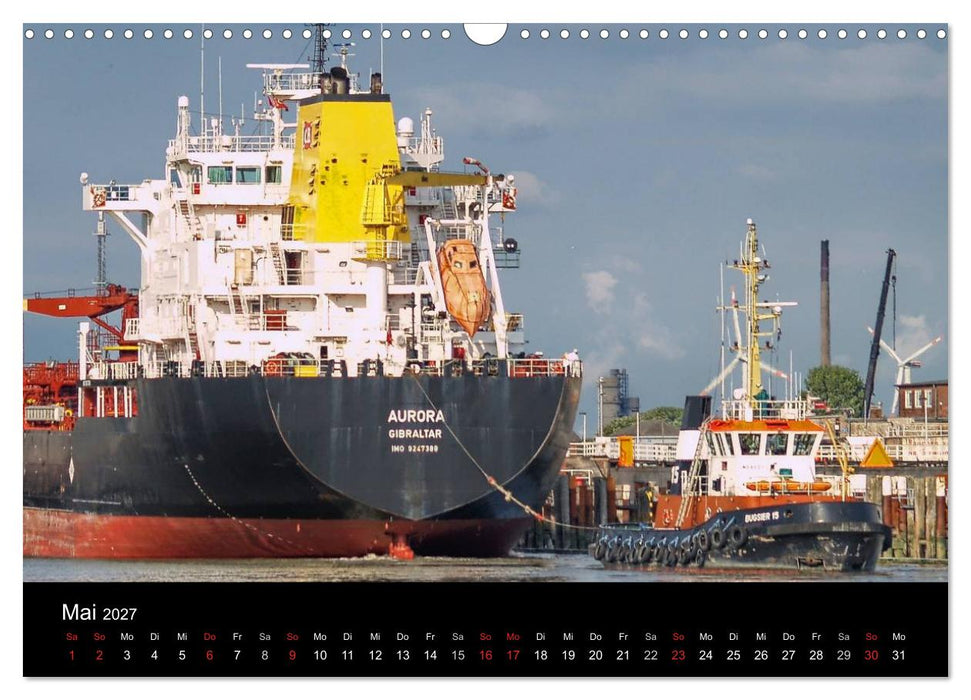Hafenarbeiter (CALVENDO Wandkalender 2027)